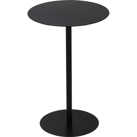 Odkládací stolek Homestyling KO-HZ1234260 kulatý 35 x 53 cm černá