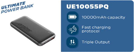 Powerbanka Energizer UE10055PQ Black (6)