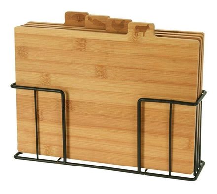 Krájecí prkénko Excellent KO-170490510 ve stojanu sada 4 ks