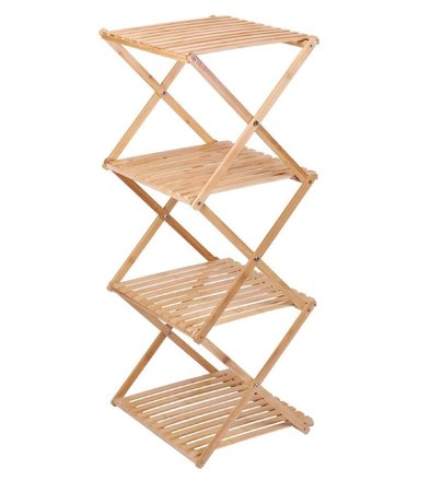 Regál do koupelny Alpina ED-224740 skládací 4 patra