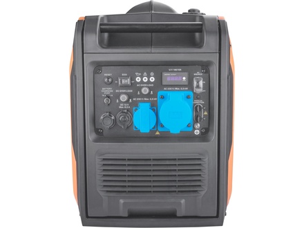 Benzínová elektrocentrála Heron 8896227 elektrocentrála digitální invertorová, 5,5kW, elektrický start, podvozek (1)