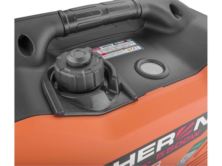 Benzínová elektrocentrála Heron 8896227 elektrocentrála digitální invertorová, 5,5kW, elektrický start, podvozek (8)
