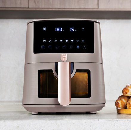 Horkovzdušná fritéza Berlingerhaus BH-9491 5 l Taupe Collection (1)