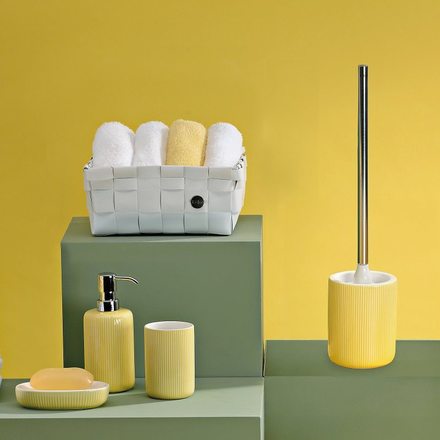 Dávkovač mýdla Kela KL-24430 Ava keramika žlutá 17,5cm 7,5cm  350,0 ml (4)