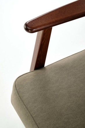 Křeslo Halmar MILANO 1S - olivová tap. Castel 39 (1p=1szt) (8)