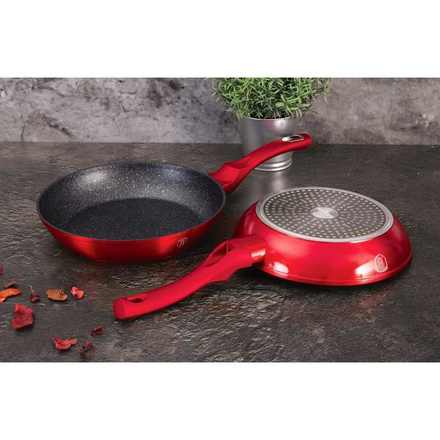 Pánev s mramorovým povrchem Berlingerhaus BH-1253 28 cm Burgundy Metallic Line (9)