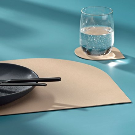 Prostírání Kela KL-12658 EDEL PU kůže kouřově zelen, 45,0x30,0x0,17cm (1)