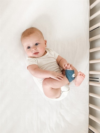 Chytrá ponožka Owlet Dream Sock - Bedtime Blue (1)