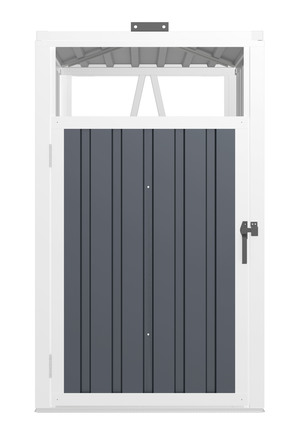 Přístřešek na popelnice G21 73x121x82 cm, antracitový plechový (1)