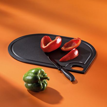 Krájecí prkénko Kela KL-12863 NOBEL černá 29,5x23,5x0,6 cm (1)