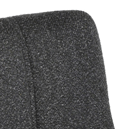 Moderní jídelní židle Autronic Židle jídelní, tmavě šedá látka, černý kov (DCH-P3146 GREY2) (27)