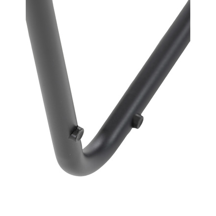 Moderní jídelní židle Autronic Židle jídelní, taštičkové pružiny v sedáku, madlo na opěráku, krémová látka, černý kov (DCL-P3107 CRM2) (30)