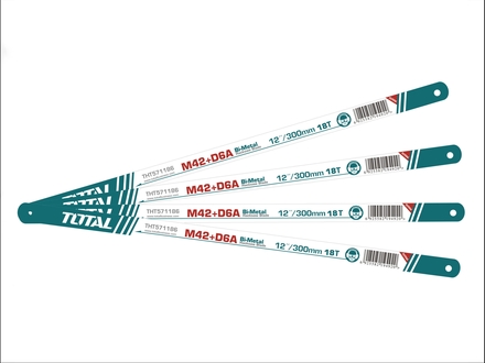 Plátek pilový na kov Total THT571186, Bi-metal, 18T, 300mm, industrial