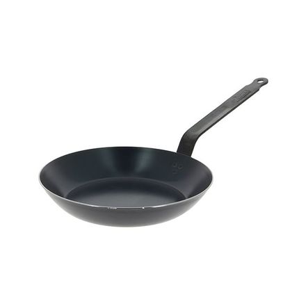Pánev s nepřilnavým povrchem de Buyer 5200.24, BLUE CARBON, univerzální, průměr 24 cm