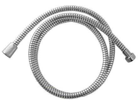 Hadice sprchová Viking (630229) hadice sprchová, černo/stříbrná PVC, 150cm, rotační, PVC