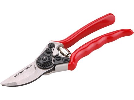 Nůžky zahradnické Extol Premium (8872102) 215mm, na stříhání větví do průměru 20mm, SK5