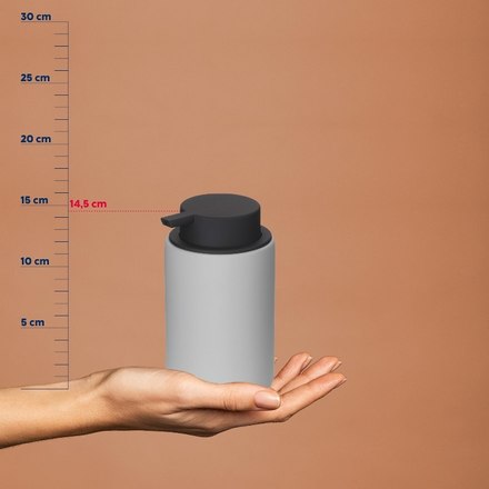 Dávkovač mýdla Kela KL-23955 Sana světle šedá (2)