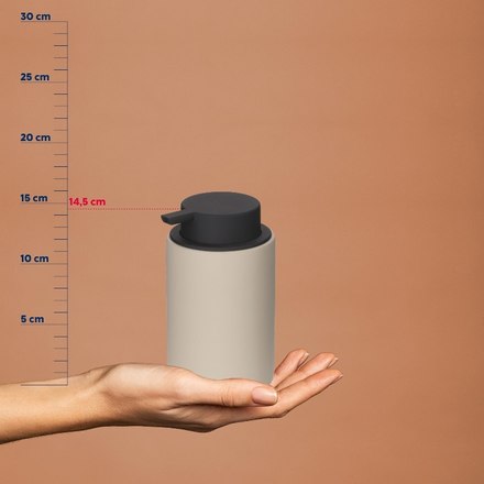 Dávkovač mýdla Kela KL-23951 Sana keramická béžová 14,5cm 9,0cm 300,0ml (2)