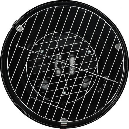 Přenosný gril na dřevěné uhlí BBQ KO-C83000470 Přenosný gril na dřevěné uhlí smalt 30 cm (3)