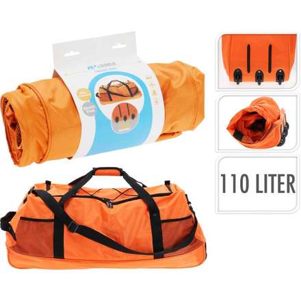 Cestovní taška Proworld KO-DG1000160 Cestovní taška na kolečkách 110 l oranžová (4)