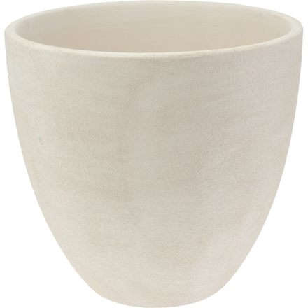 květináče sada ProGarden KO-066900330 Keramické květináče sada 3 ks bílá