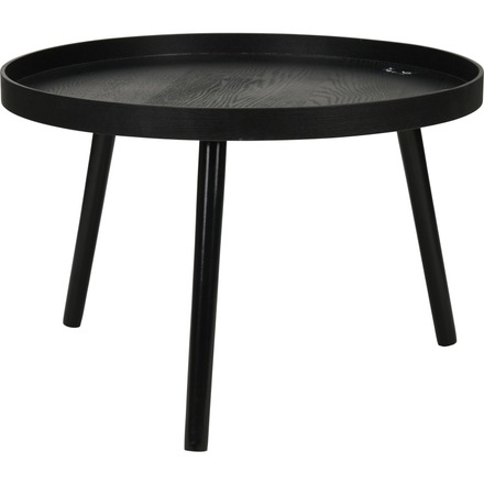 Odkládací stolek Homestyling KO-KR8200300 Odkládací stolek sada 2 ks borovice černá (2)