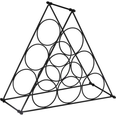 Stojan na víno Excellent KO-DD1001020 Kovový stojan na víno 6 lahví