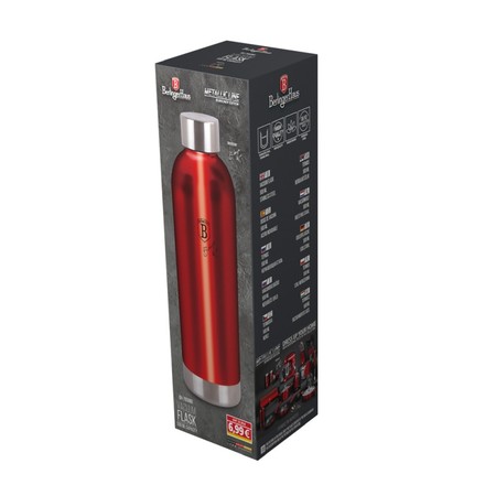 Termoska Berlingerhaus BH-7958 nerez 0,5 l Burgundy Metallic Line (1)