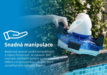 Bazénový vysavač Marimex robotický SupraVac Hudson (3)