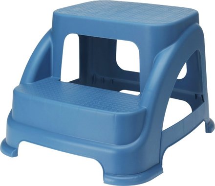 Schůdky Excellent KO-027100370modr Schůdky plastové do 150kg 43x37,5x28cm modrá (1)