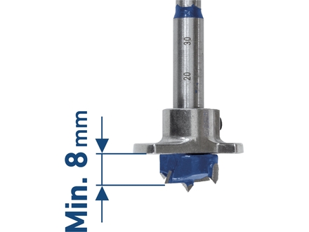 Frézy-sukovníky Extol Craft 902003 frézy-sukovníky, do dřeva s hloubk. dorazem, sada 5ks,, ⌀15-20-25-30-35mm, s SK plátky (4)