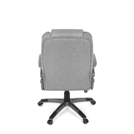 Kancelářské křeslo Autronic Křeslo kancelářské, šedá látka, šedý plastový kříž, kolečka na tvrdé povrchy (KA-C715 GREY2) (20)