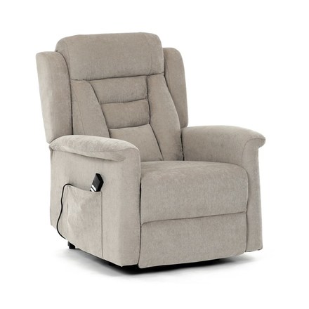 Relaxační křeslo Autronic Relaxační křeslo s elektrickým ovládáním, pomoc při vstávání, potah lanýžová látka, 2 motory (TV-7072 LAN2) (17)