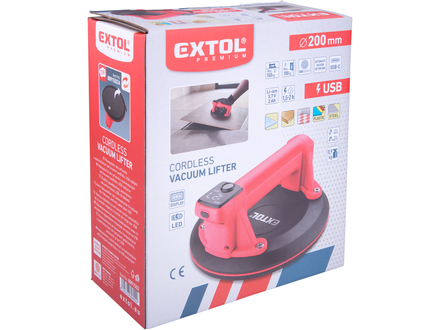 Aku přísavka Extol Premium 8891502 přísavka aku s automatickým udržováním podtlaku (12)