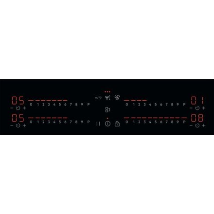 Indukční varná deska s integrovaným odsavačem par AEG NCH74B01CB (1)