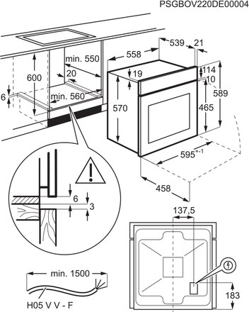 Samostatná vestavná trouba Electrolux 600 SurroundCook KOFDP46BK (6)