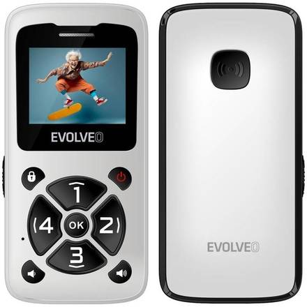 Mobilní telefon Evolveo EasyPhone ID White
