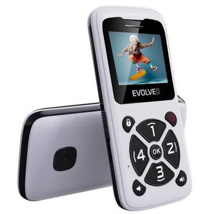 Mobilní telefon Evolveo EasyPhone ID White (2)