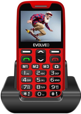 Mobilní telefon Evolveo EasyPhone XR Red (1)