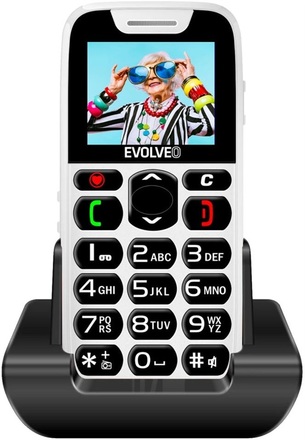Mobilní telefon Evolveo EasyPhone White (1)