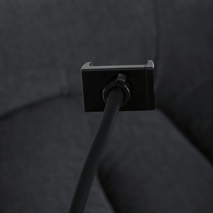 Televizní křeslo s elektrickým polohováním Autronic TV křeslo s elektrickým polohováním, hlasové ovládání (ENG), reproduktor, podsvícení, držák telefonu, uložný box (TV-7089 GREY2) (15)