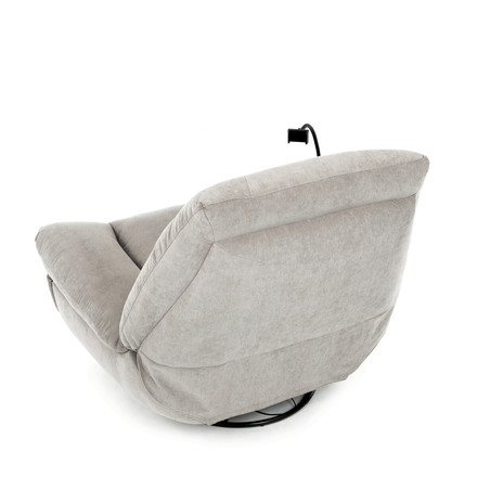 Televizní křeslo s elektrickým polohováním Autronic TV křeslo s elektrickým polohováním, držák telefonu, uložný box, zabudované ovládání, USB-A a USB-C, rotace do 240 (TV-7081 LAN2) (25)