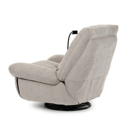 Televizní křeslo s elektrickým polohováním Autronic TV křeslo s elektrickým polohováním, držák telefonu, uložný box, zabudované ovládání, USB-A a USB-C, rotace do 240 (TV-7081 LAN2) (8)