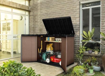 Zahradní box Keter SIO Darwin 1150 l hnědý (1)