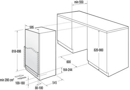 Vestavná jednodvéřová chladnička Gorenje RBIU609DA1 (4)
