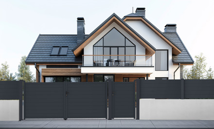 Branka G21 Orlando 100x158 cm pravá, antracitová (5)