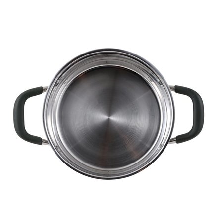 Kastrol s poklicí Bergner BG-32126-MM nerez MIDNIGHT 20 cm 2,3 litru (2)