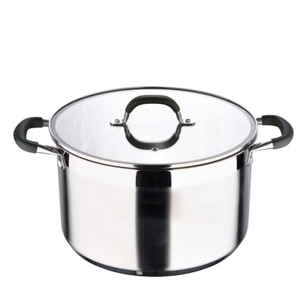 Hrnec s poklicí Bergner BG-32084-MM nerez MIDNIGHT 28 cm 9,5 litru (1)