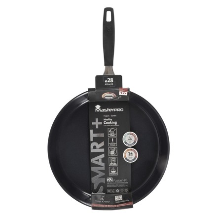 Pánev s nepřilnavým povrchem Masterpro BGEU-4319 SMART 28cm nerez (4)