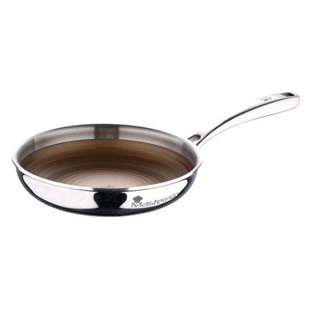 Pánev s nepřilnavým povrchem Masterpro BGMP-2114 GIRO 20 cm nerez